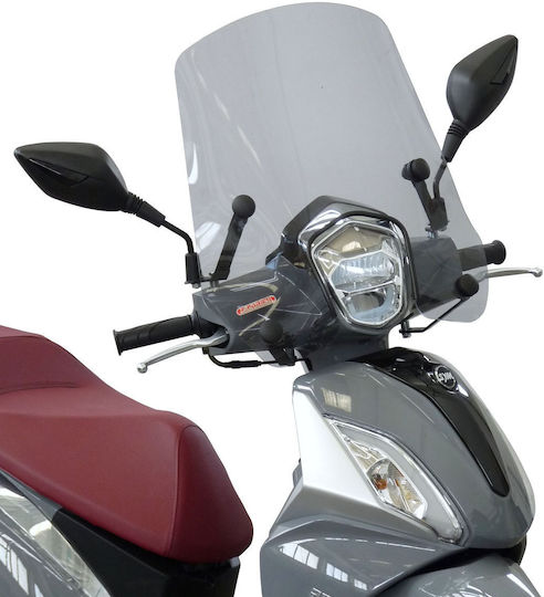 Fabbri Getöntes Visier Motorrad für Sym Symphony ST 125 / Symphony ST 200i 3423/LS