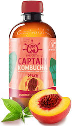 Captain Kombucha Kombucha Peach Liquid 400ml