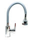 Rubinetto 04608G Kitchen Counter Flexible Grey Faucet