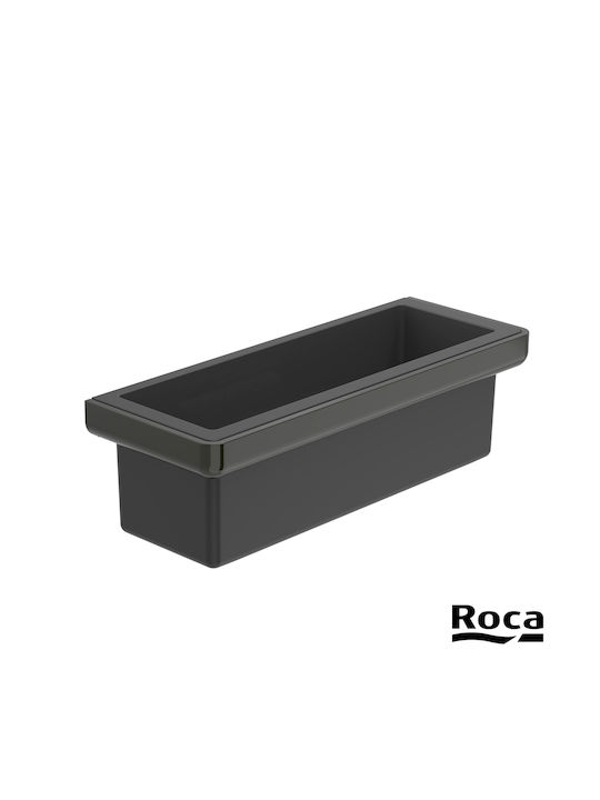 Roca Tempo Ραφιέρα Μπάνιου Πλαστική με 1 Ράφι 30x11x9.5cm