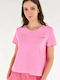 Bluze damă T-shirt Fuchsia