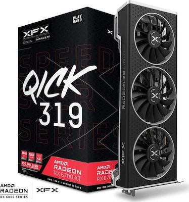 XFX Radeon RX 6750 XT 12GB GDDR6 Speedster QICK 319 Ultra Graphics Card