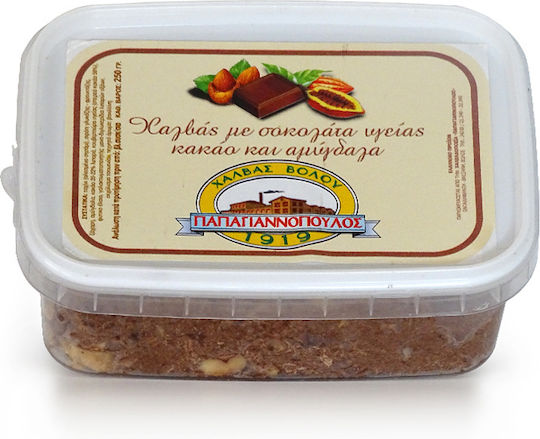 Papagiannopoulos Halva Σοκολάτα Υγείας Με Αμύγδαλα 500gr