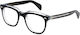 Moscot Yontif Plastic Eyeglass Frame Black Blac...