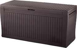 Keter Outdoor Storage Box Comfy 270lt Brown L117xW45xH57cm