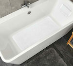 Kleine Wolke Arosa Bathtub Mat White 22x32cm