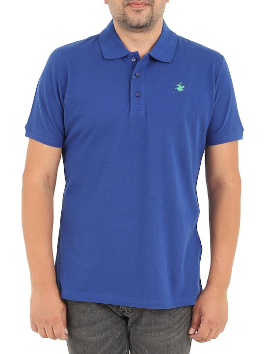 Polo Short Sleeve Blouse Blue