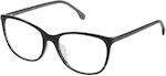 Lozza Plastic Eyeglass Frame Black VL4167 01EX