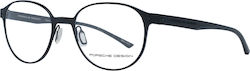 Porsche Design Black Prescription Eyeglass Fram...