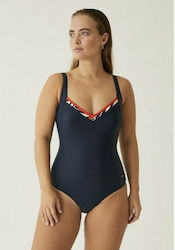 Naturana Ολόσωμο Μαγιό Navy Μπλε