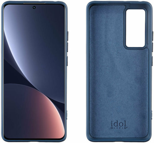 Idol 1991 Velvet Back Cover Σιλικόνης Μπλε (Xiaomi 12 / 12X)