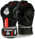 DBX Bushido Boxhandschuhe aus Leder Schwarz
