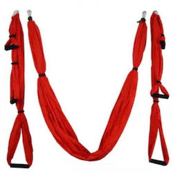 Kepeak Aerial Yoga Hammock 2.43x1.49μ. with Handles Red