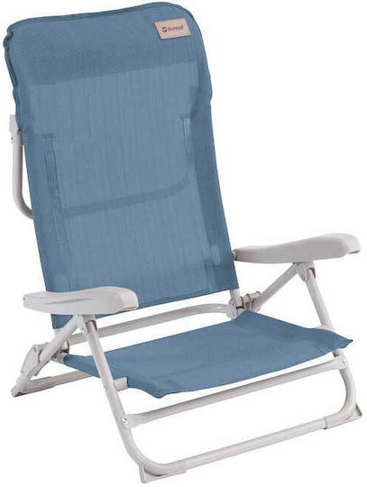 Outwell Seaford Small Chair Beach with High Back Ocean Blue 62x54x80cm