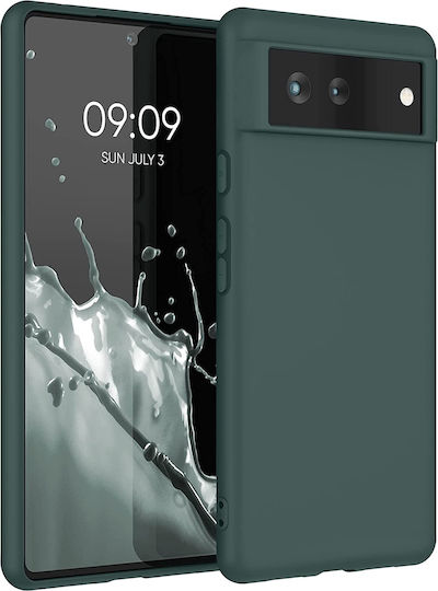 KWmobile Back Cover Σιλικόνης 1.3mm Blue Green (Google Pixel 6)