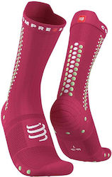 Compressport Pro Racing V4.0 Fahrradsocken Road Bike Rote