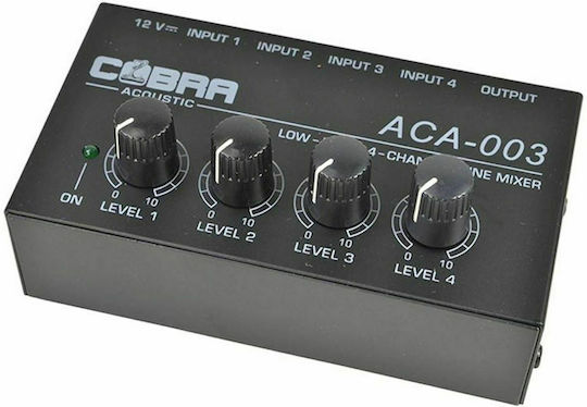 Cobra ACA-003 Αναλογικός Μίκτης 4.0 Καναλιών
