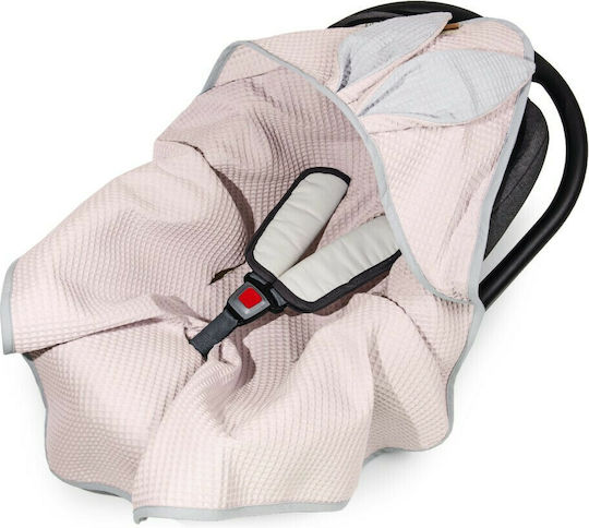 Beboulino Кувертa Детски пелени за пелени For Baby Pique Розов 78x78cm