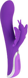 You2Toys Zâmbet dulce Vibrator Iepurele Vibrator reîncărcabil Rabbit 3cm 05942020000 Violet