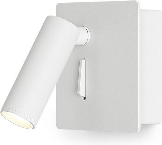 Rendl Light Studio Mig Единично LED Топло бяло Спот в Бял Цвят