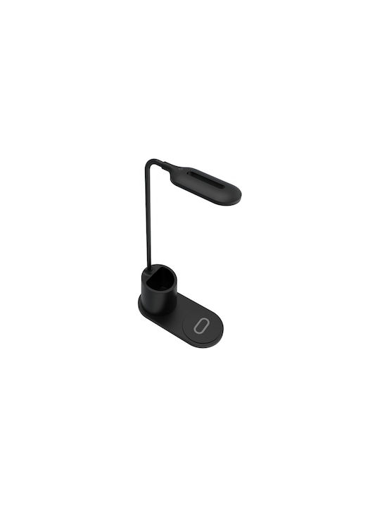 Rebeltec W600 Reîncărcabil LED Lumină de Birou în Culoarea Negru