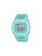 Casio Baby-G Watch with Turquoise Rubber Strap