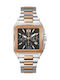 GC Watches Ανδρικό Ρολόι 37mm Χρονογράφος Μπαταρίας με Ασημί Μεταλλικό Μπρασελέ
