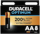 Duracell Optimum Αλκαλικές Μπαταρίες AA 1.5V 8τμχ