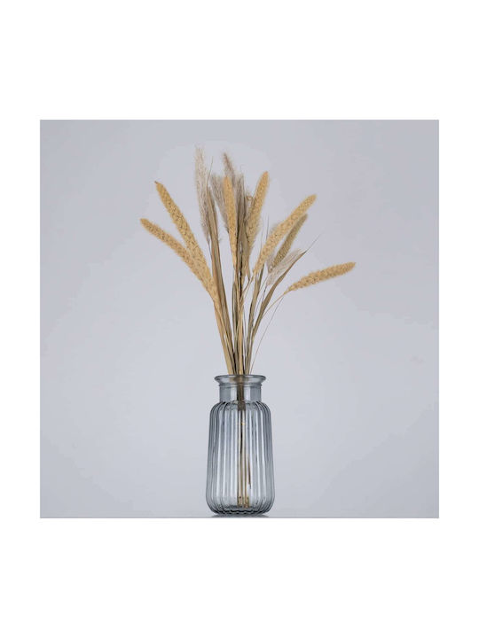 GloboStar Decorative Vase Layla Gray 11x11x22cm
