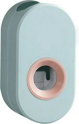 Automatic Toothpaste Dispenser Press Wallpaper Plastic Blue