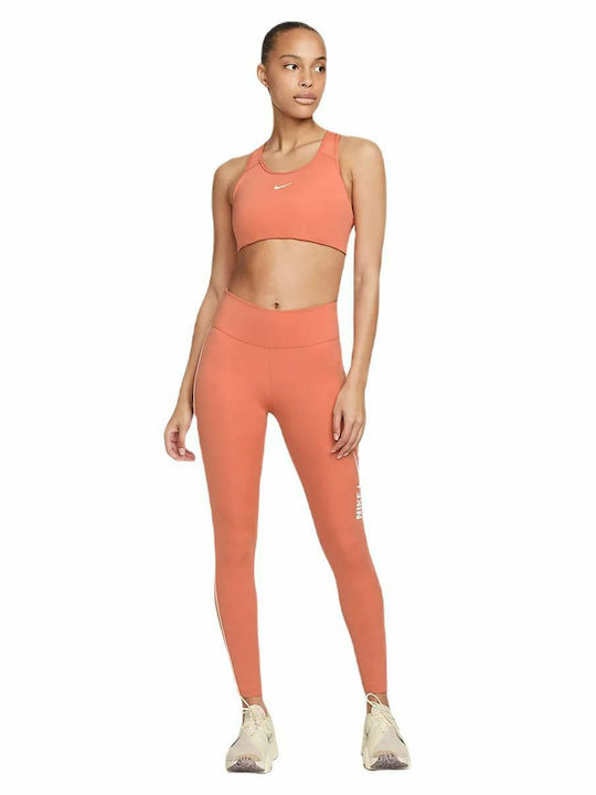 Nike Dri-Fit One Schulung Leggings Coral Nike Dri-Fit One Schulung Leggings Coral