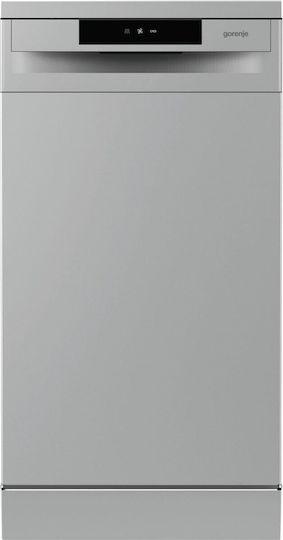 Gorenje Ελεύθερο Πλυντήριο Πιάτων για 9 Σερβίτσια Π44.8xY84.5εκ. Inox
