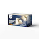 Forever Light SFB61 Στεγανή Γιρλάντα Φωτισμού LED IP65 6.5m με 30 Μπάλες Θερμό Λευκό