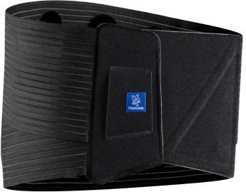 Thuasne Lombafirst Back Brace For Work with Stays Height 21cm in Black Color