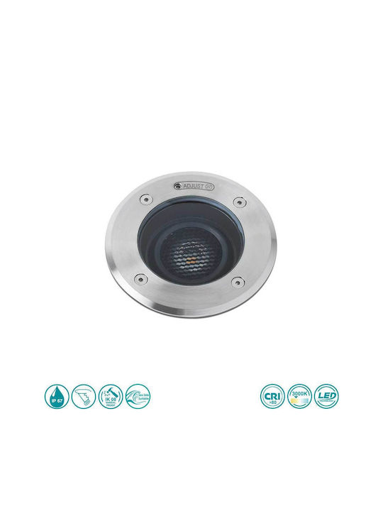 Faro Barcelona Geiser Spot de exterior montat pe perete LED IP67 15W 18x13.5εκ.