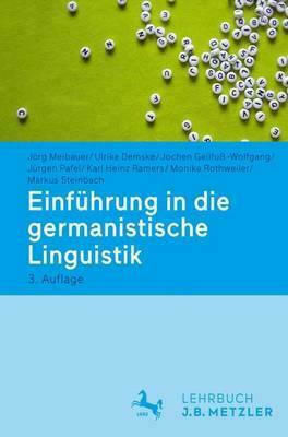 Einfuhrung in Die Germanistische Linguistik