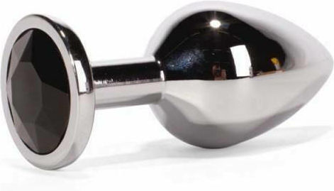 Debranet X-Men Secret Shade Black Gem Anal Plug Small Silver 7.1cm