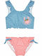 Playshoes Kinder Badeanzug Bikini Blau