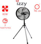 Izzy IZ-9025 223965 Standventilator 80W Durchmesser 46cm