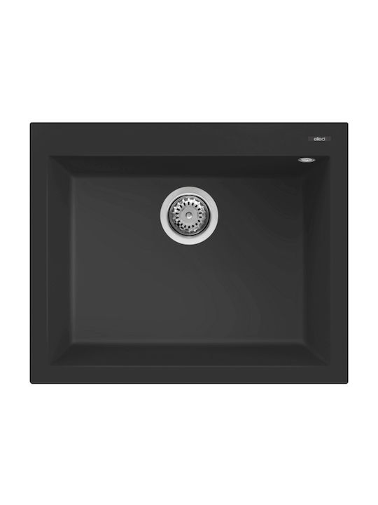 Elleci Quadra 110 Granitek LGQ11040 Drop-In Sin...
