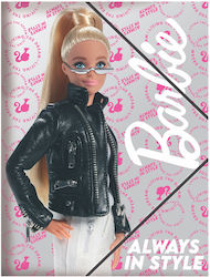 Gim Folder with Rubber Band for Paper A4 Pink B...