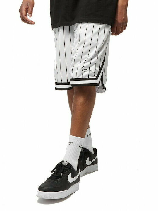 Karl Kani Athletic Men's White Bermuda Shorts