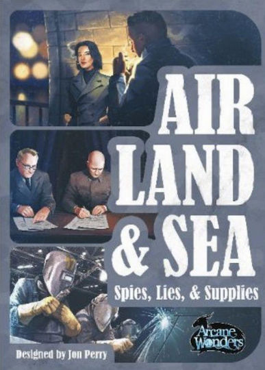 Настолна игра Air Land & Sea за 2 играчи 14+ години (EN) Arcane Wonders