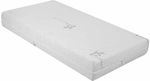 Kikka Boo Matratze Kinderbett Air Sense Λευκό mit Memory Foam 60x120x14cm