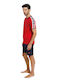 Lotto 24 Men's Summer Pajamas Set Red