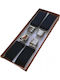 Afoi Giannakopouloi Suspenders Monochrome Black