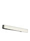 Metallic Tie Clip Silver 4.3x0.5cm