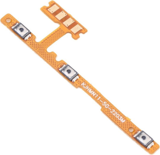 Kabel mit Lautstärke-Tasten für Poco M4 Pro 5G
