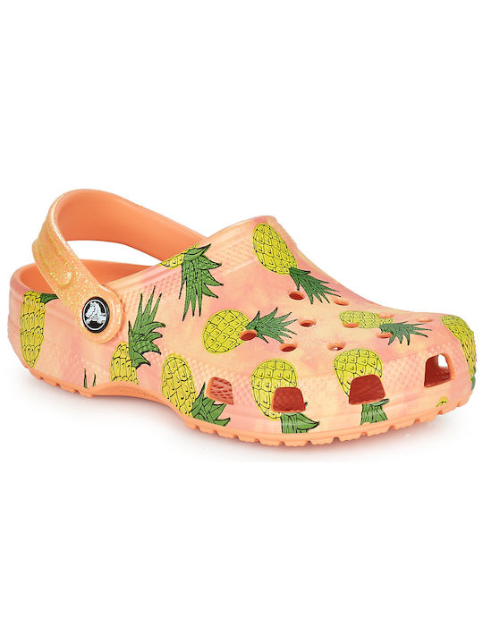 Crocs Kinder Strandschuhe Orange