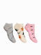 Kal-tsa Cats Femei Șosete cu Model Multicolor 3Pachet
